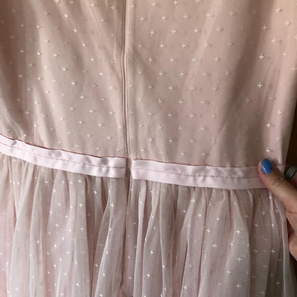 NWT Ivy City Co Ballerina Tulle Midi Dress in Pink - Sz L - Picture 10 of 13